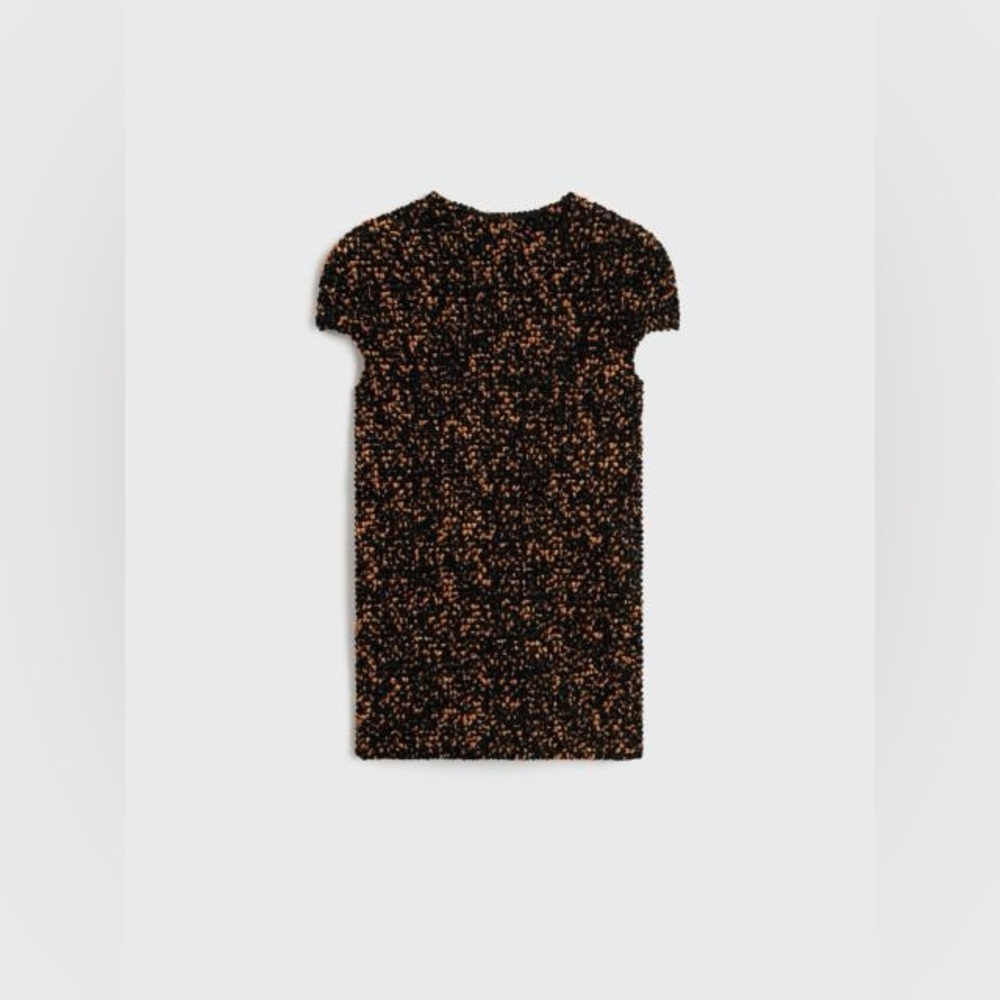 Totême Black & Orange Smocked Top NWT - Picture 3 of 5